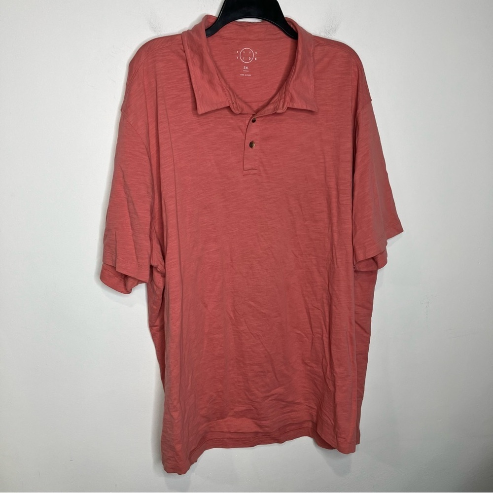 Even tide coral polo shirt size 3XL‎